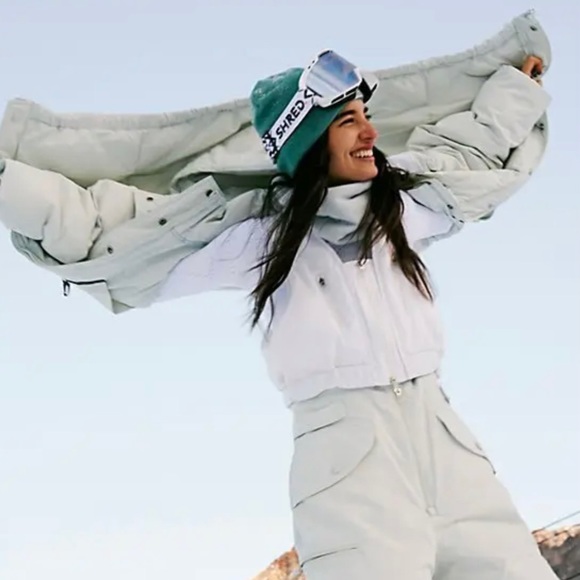 NWT Free People Movement Around The Block Ski Puffer Jacket - Picture 4 of 5